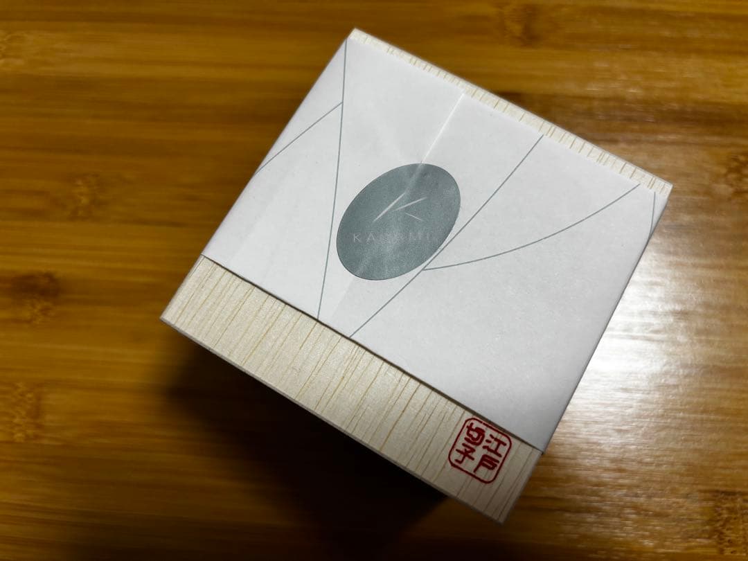 KAGAMI かがみ 江戸切子 冷酒杯＜月下美人＞ 美品