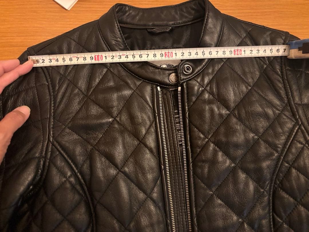 ハーレーダビットソン　レザーキルティングジャケット