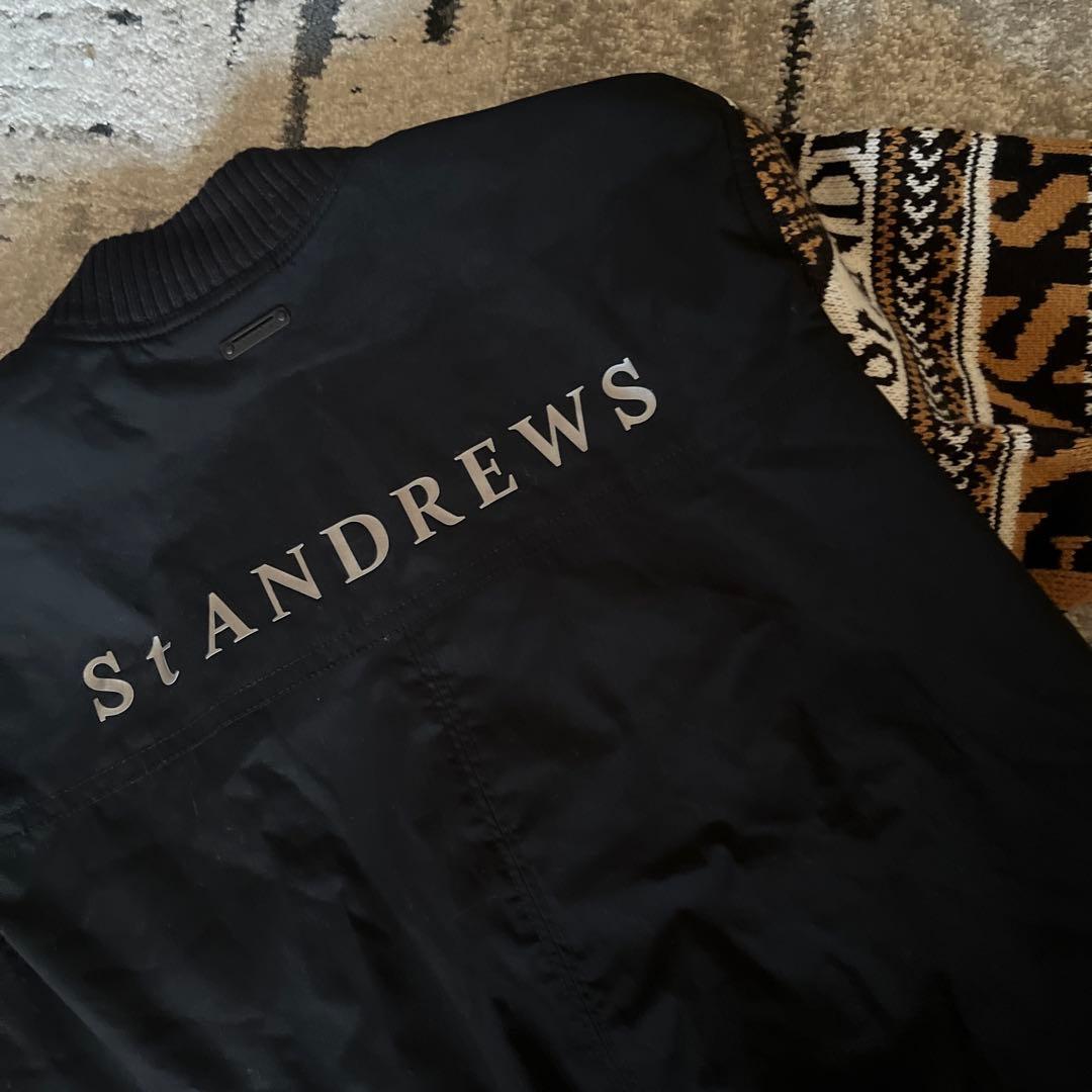 セントアンドリュース　メンズ　防寒　ブルゾン　Mサイズ