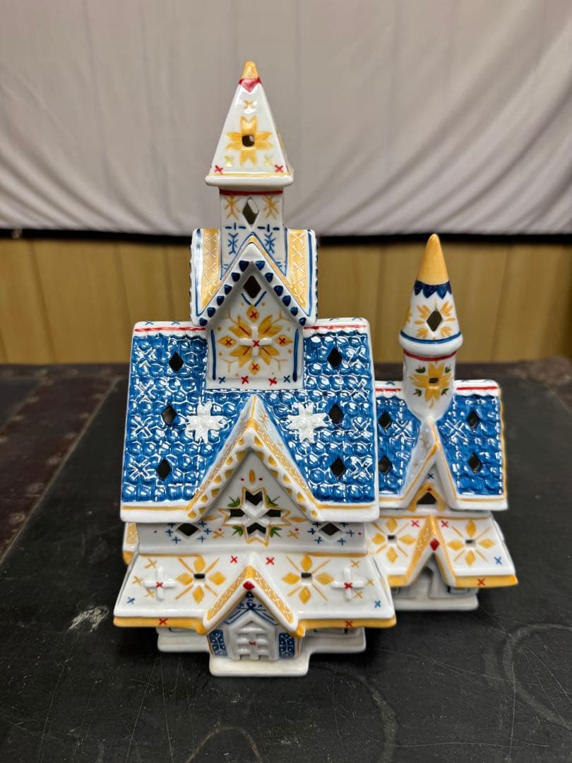 ☆Villeroy&Boch 教会クリスマスキャンドルホルダー②