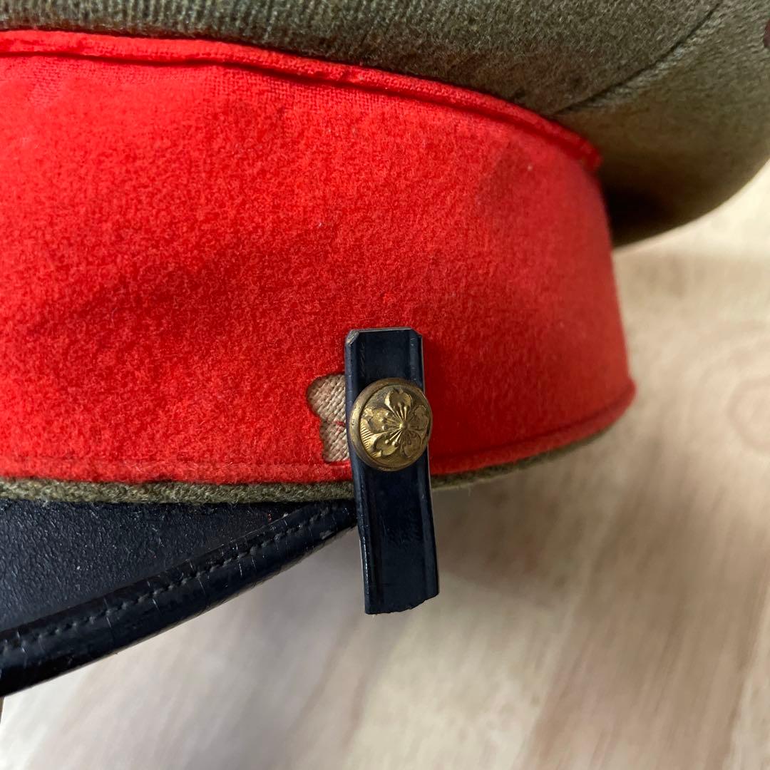 大日本帝国陸軍将校制帽　当時物　旧日本軍　帽子