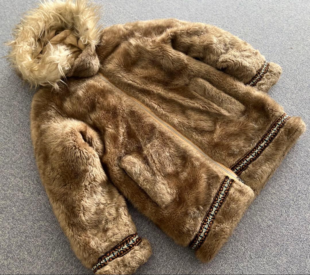 【希少】70s USA製 STEARNS エスキモーフーディーダウンコート