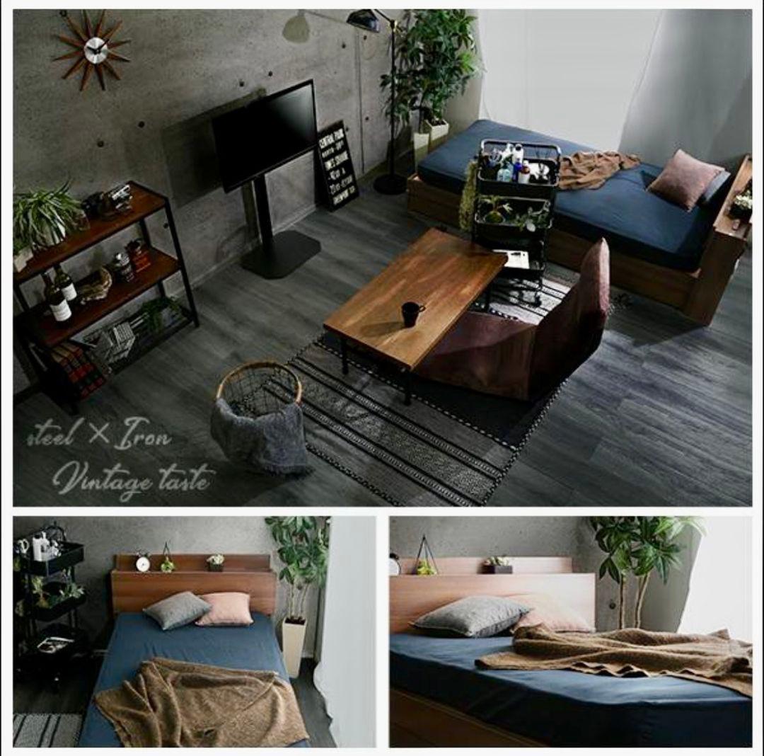 【現地引取OK】チェストベッド ダブル