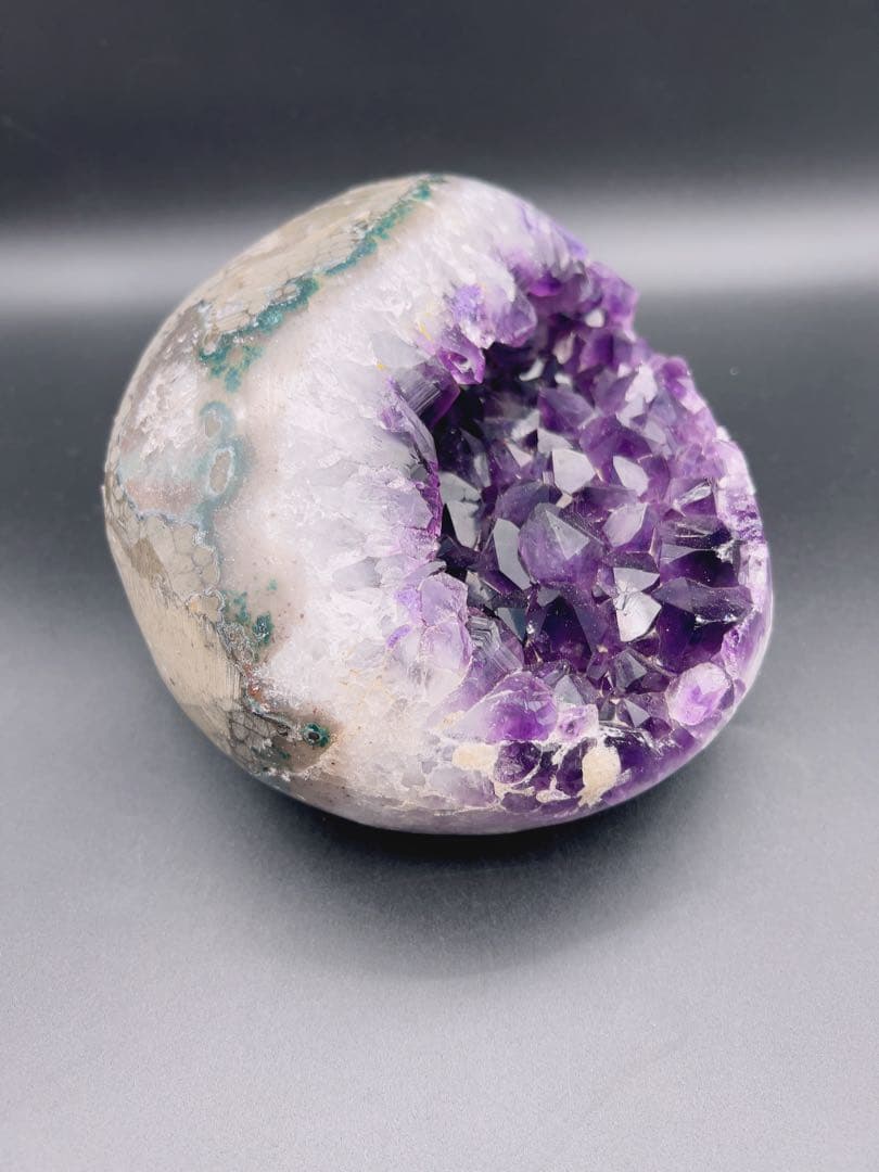 128 高品質アメジストドーム クラスター パワーストーン 3382g