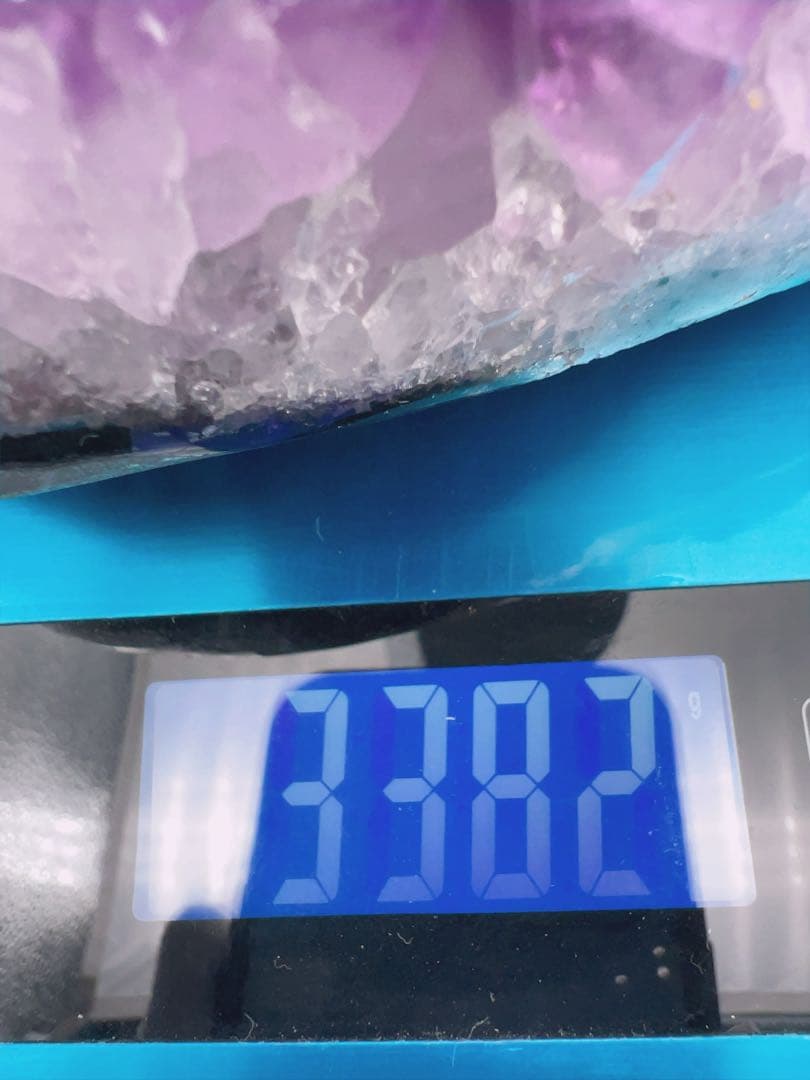 128 高品質アメジストドーム クラスター パワーストーン 3382g