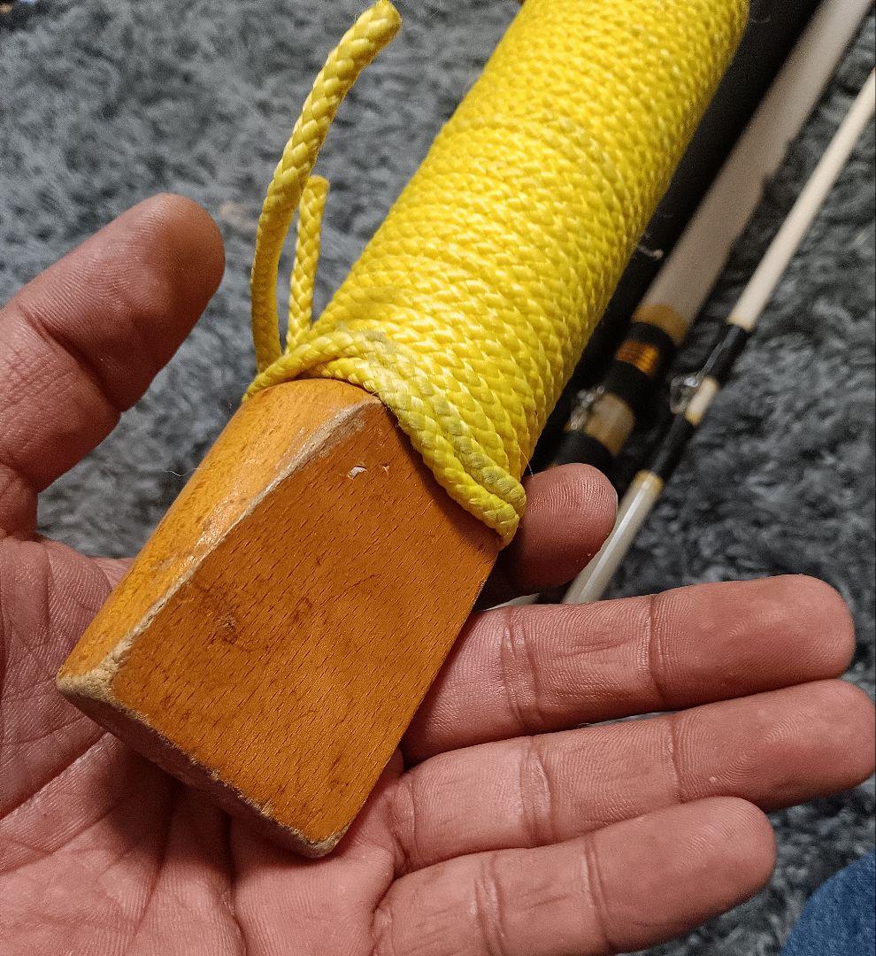 メーカー不明4本継ぎ底物竿！クエ石鯛釣りに