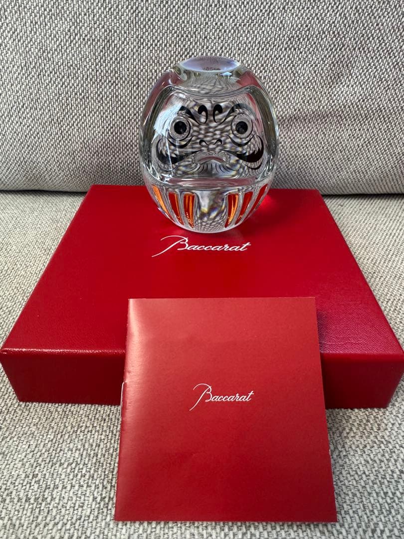 Baccarat クリスタル ダルマ　達磨