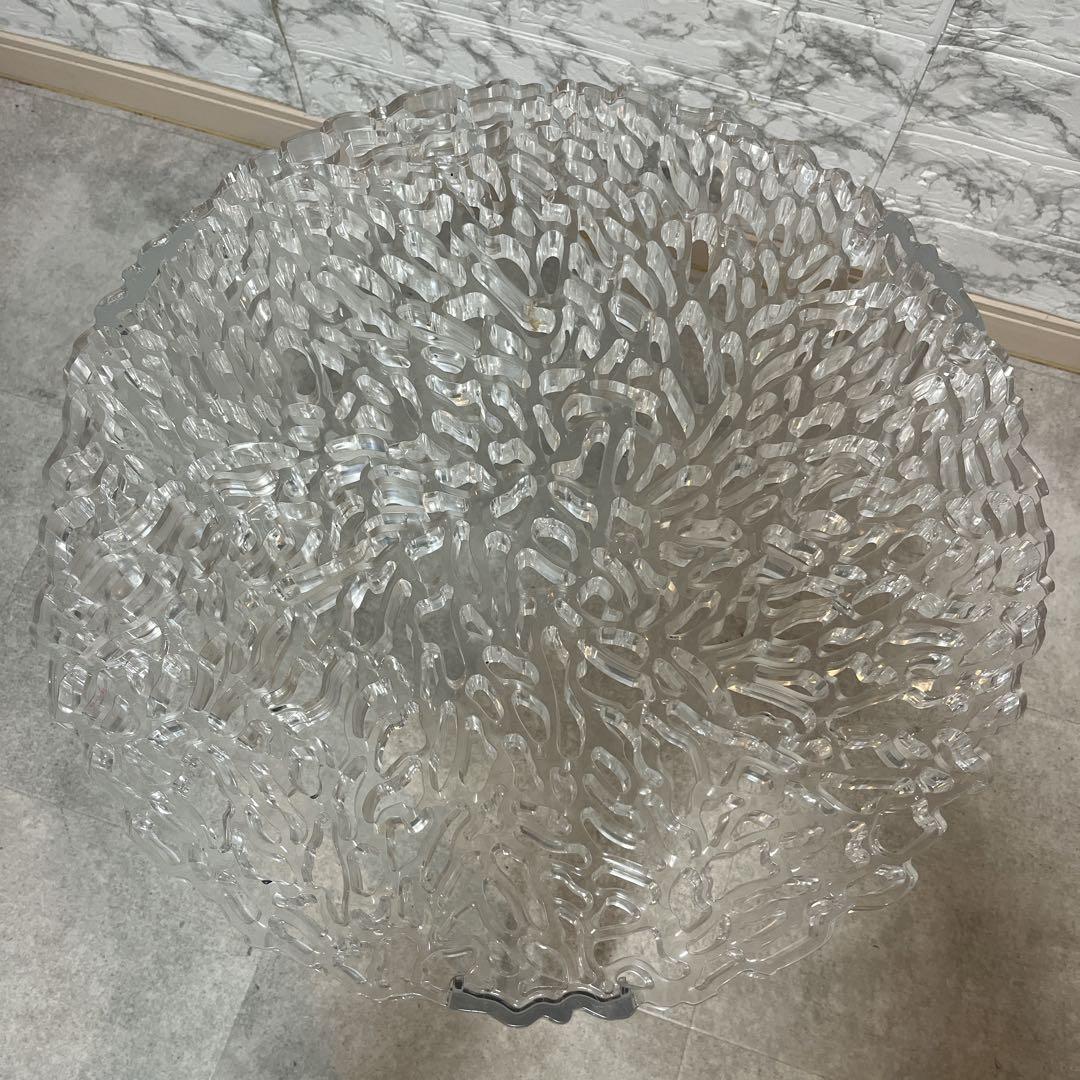 Kartell カルテル T-TABLEティーテーブル ローテーブル　クリスタル