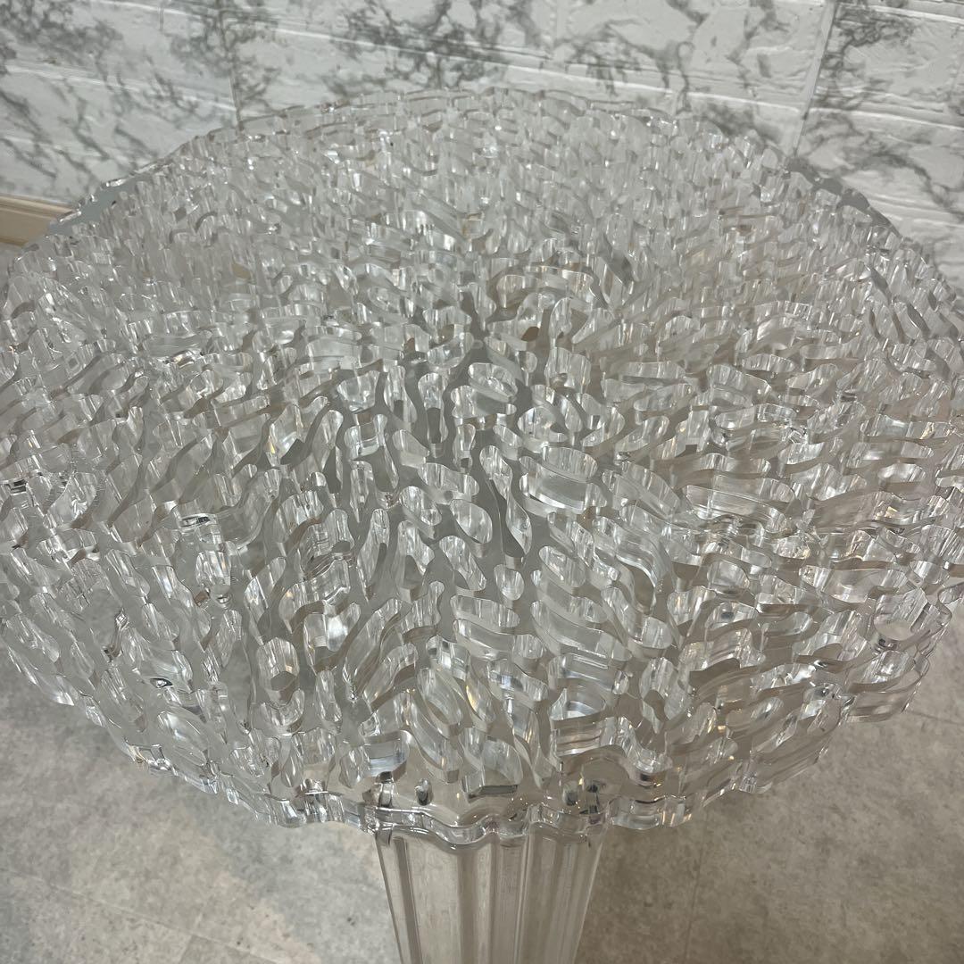 Kartell カルテル T-TABLEティーテーブル ローテーブル　クリスタル