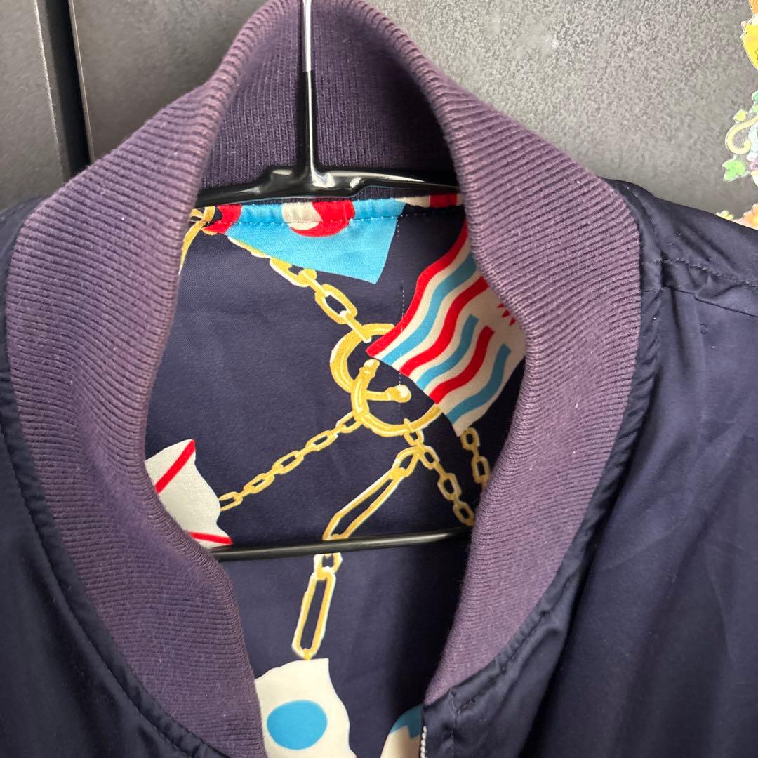 Stussy ブルゾン ネイビー