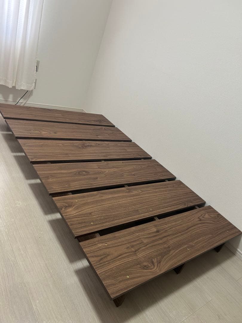 【引き取り希望】LOWYA ベッドフレームシングル