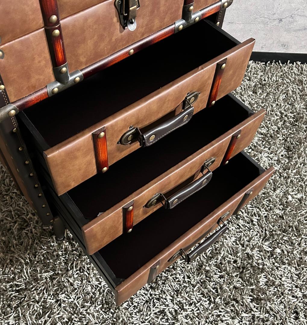 ボックスチェスト　ボックス　収納　収納家具　インテリア　家具　おしゃれ　レトロ