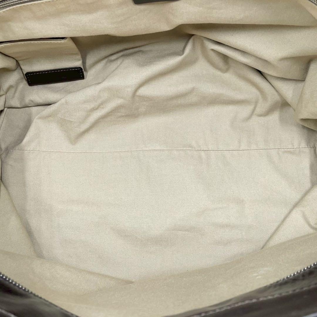 BALLY バリー トレインスポッティング 2way トートバッグ ブラウン 茶