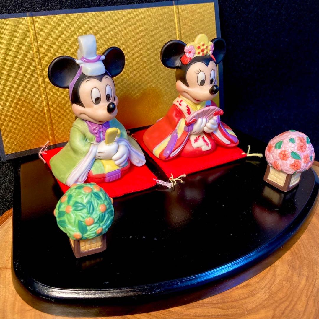 ディズニー【ミッキー＆ミニー】 ひな祭り　桃の節句　ひな人形