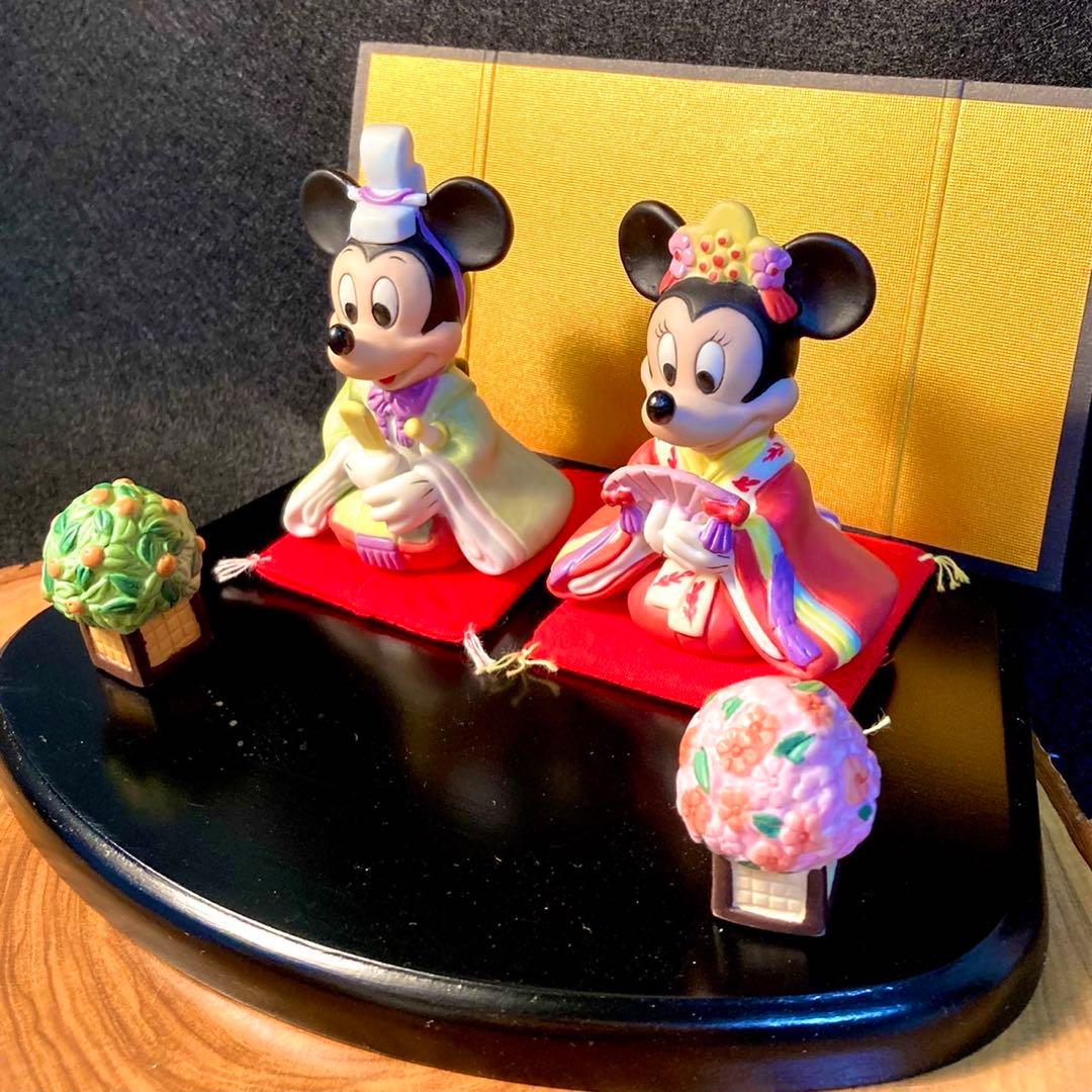 ディズニー【ミッキー＆ミニー】 ひな祭り　桃の節句　ひな人形