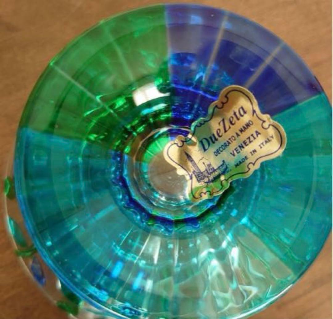 ベネチアンガラス　ムラーノ　コンポート　デザートボウル