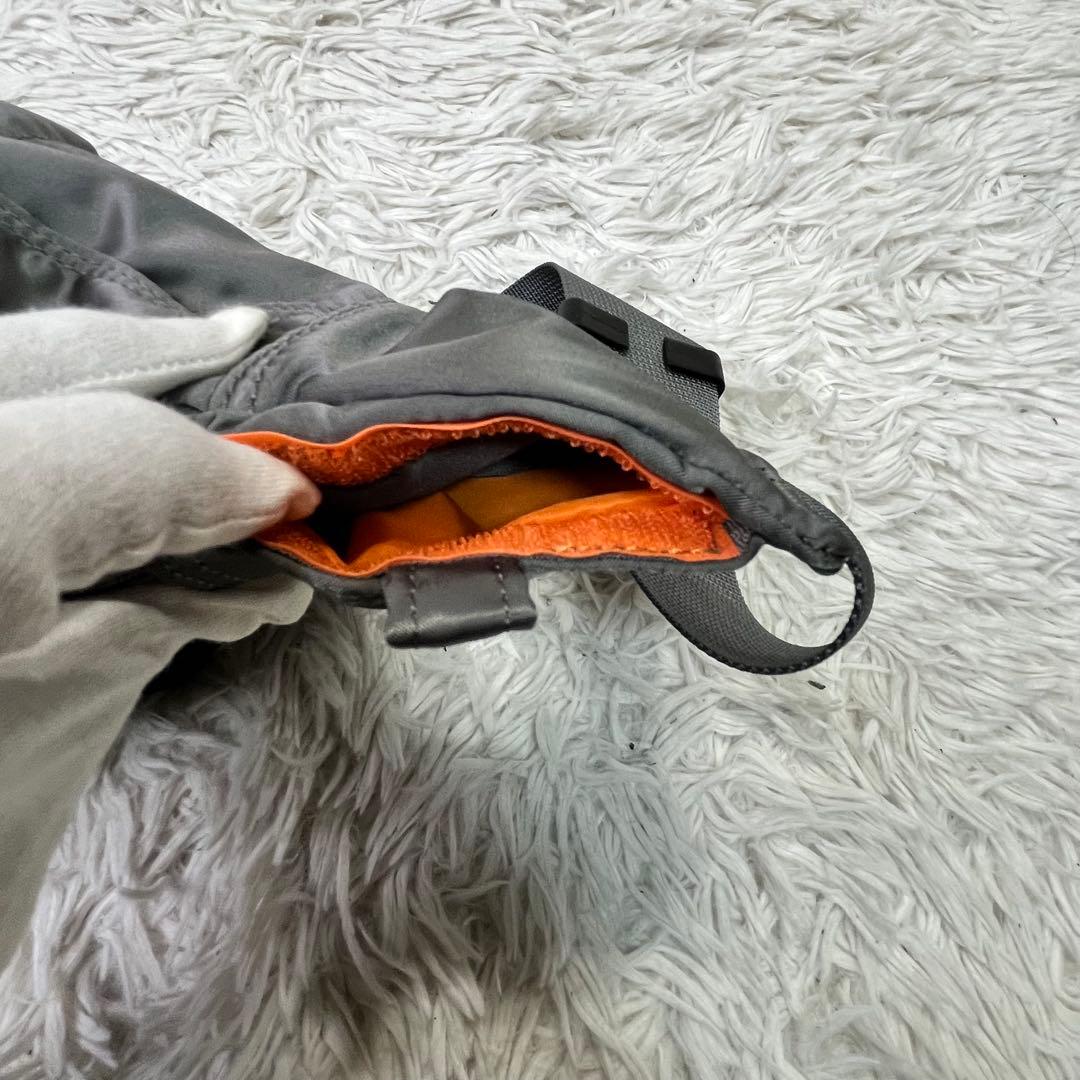 美品✨ポーター タンカー ウエストバッグ ショルダー L シルバーグレー