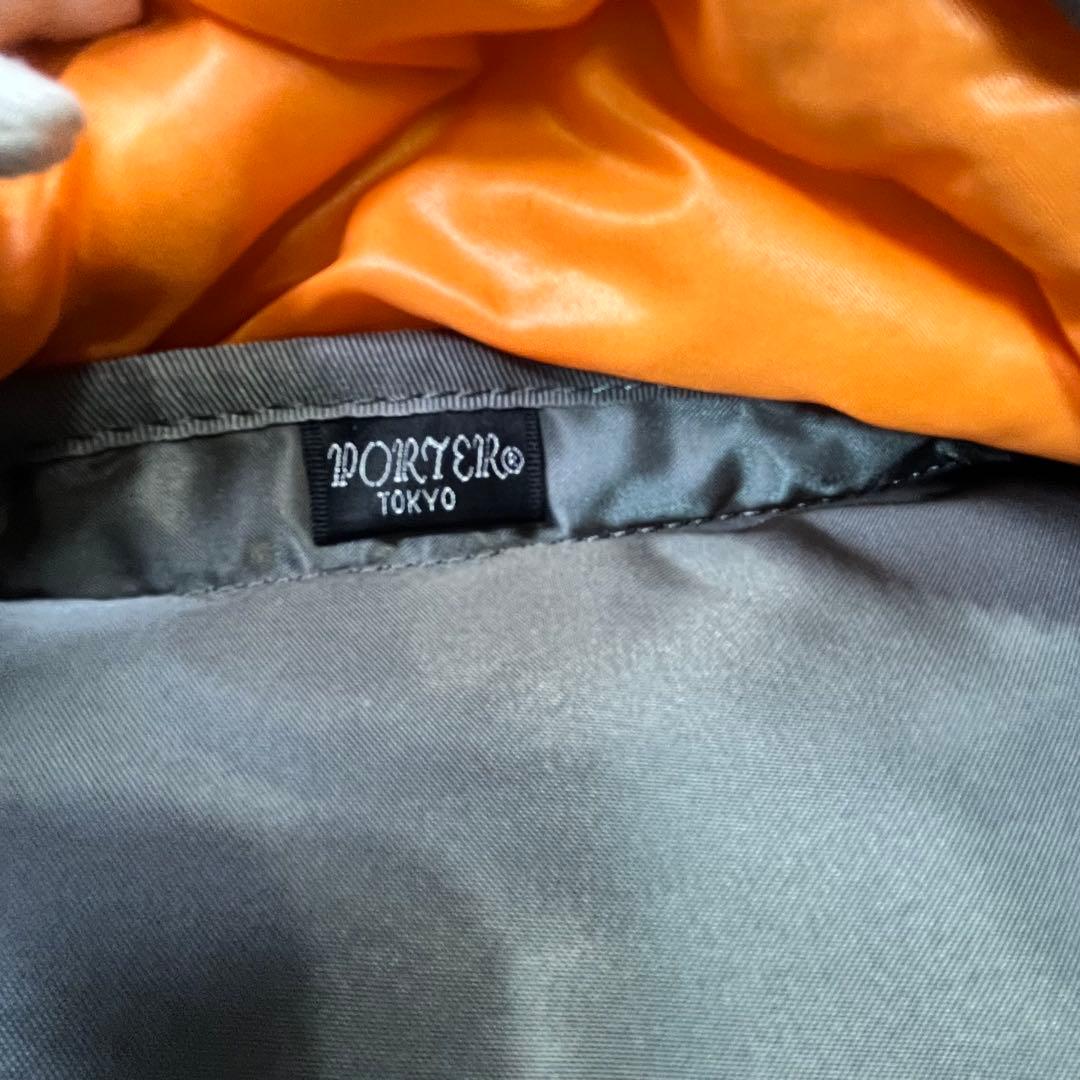 美品✨ポーター タンカー ウエストバッグ ショルダー L シルバーグレー