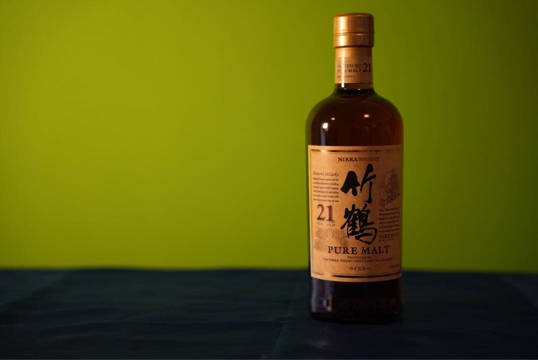 NIKKA 竹鶴 21年 ピュアモルトウイスキー(箱無し)