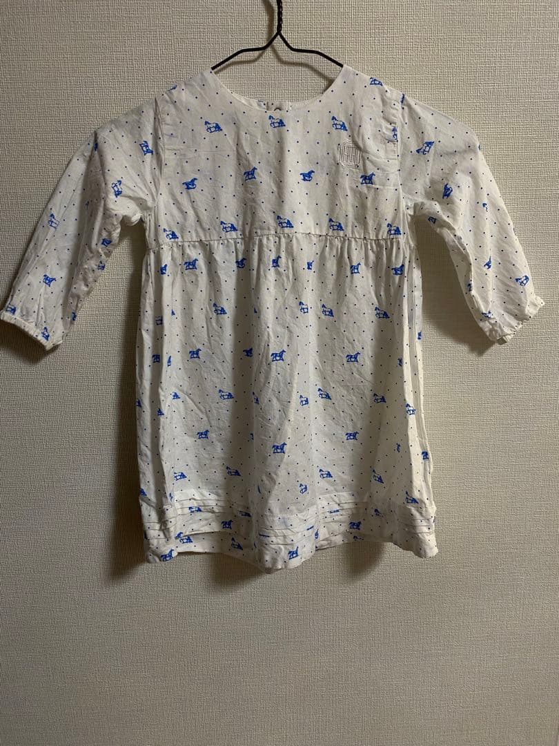 houseonthehill 七分袖ワンピース 100