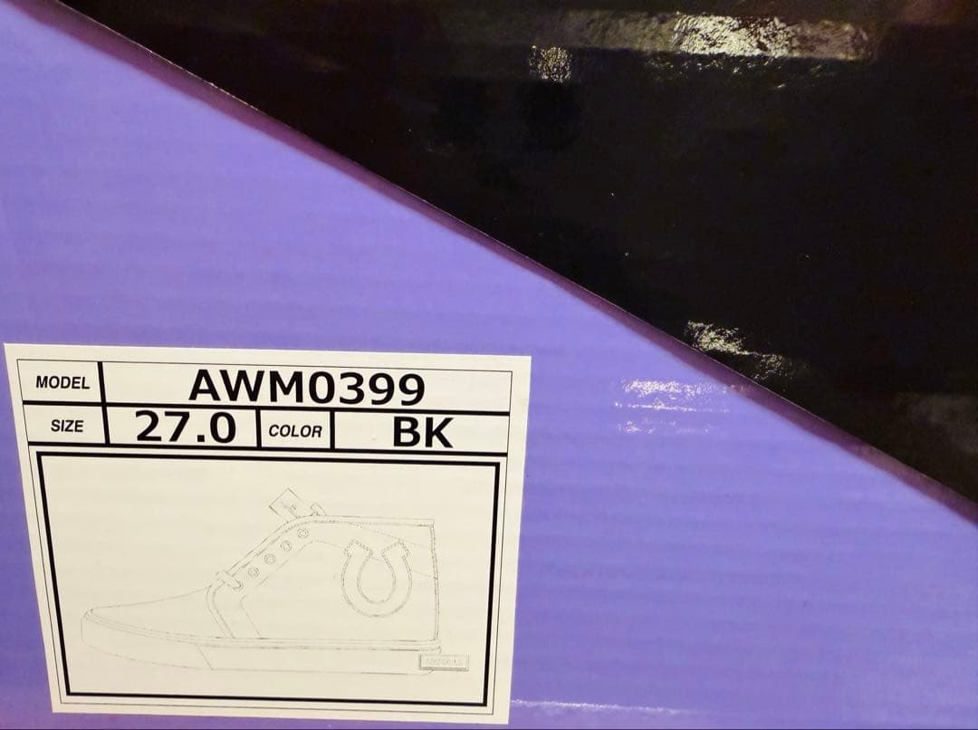 ウマ娘 プリティーダービー×AIRWALK 公式スニーカー ブラック