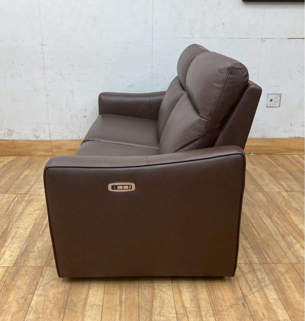 【動作確認済】電動リクライニングソファ　USBポート付 直接引取り対応　pja1