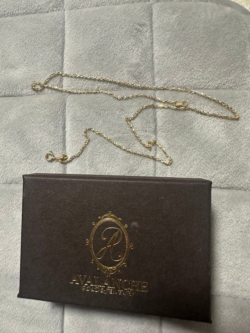 AVALANCHE 10金 イエローゴールドネックレス