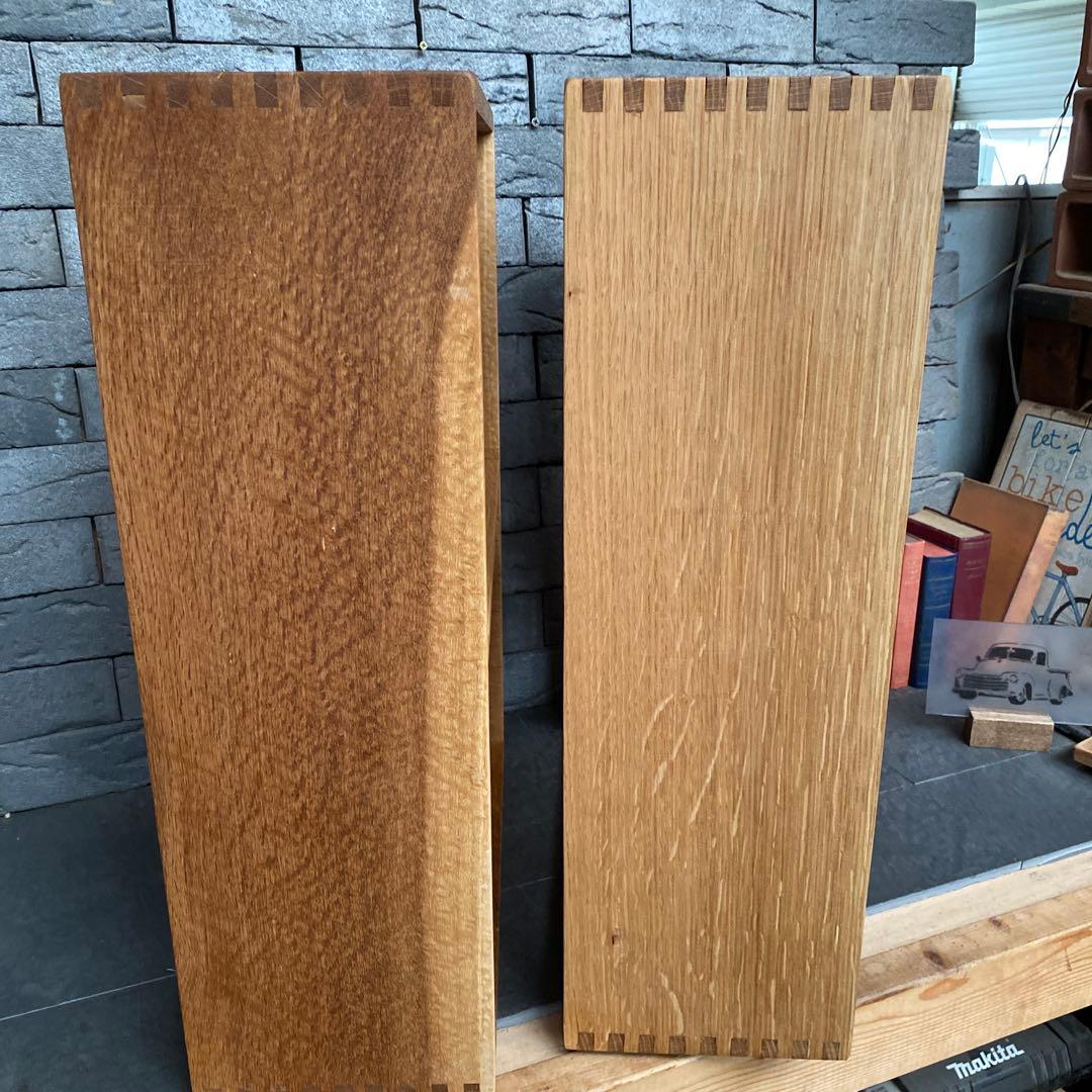 ナチュラルウッドオープンシェルフ 2セット　ホワイトオーク　オーダー品