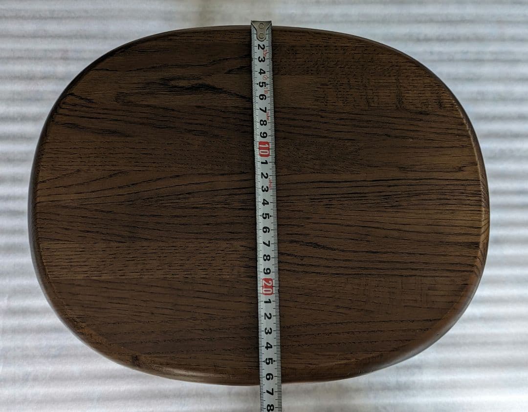 カリモク　丸椅子　木製スツール　腰掛け