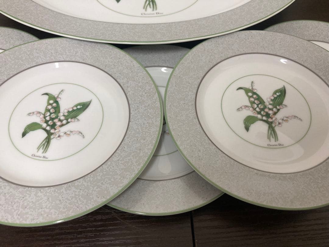 DIOR リリーオブザバレー食器セット 6点