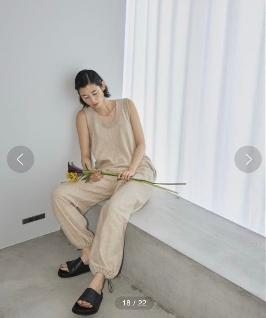 【タグ新品未使用】Cottonlinen Rough Combinaison