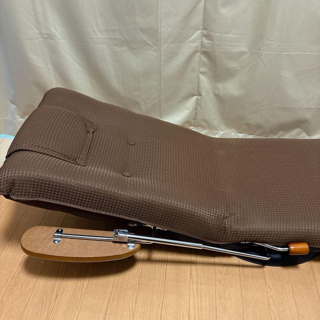 宮武製作所 ポンプ式回転座椅子 UGUISU ブラウン 肘掛け リクライニング