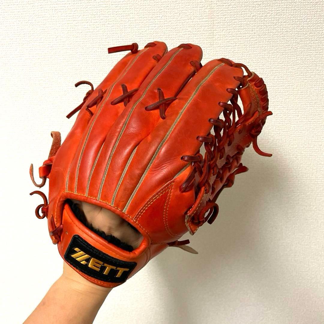 470 ZETT プロステイタス 即戦力 型抜群 硬式　外野手用グローブ