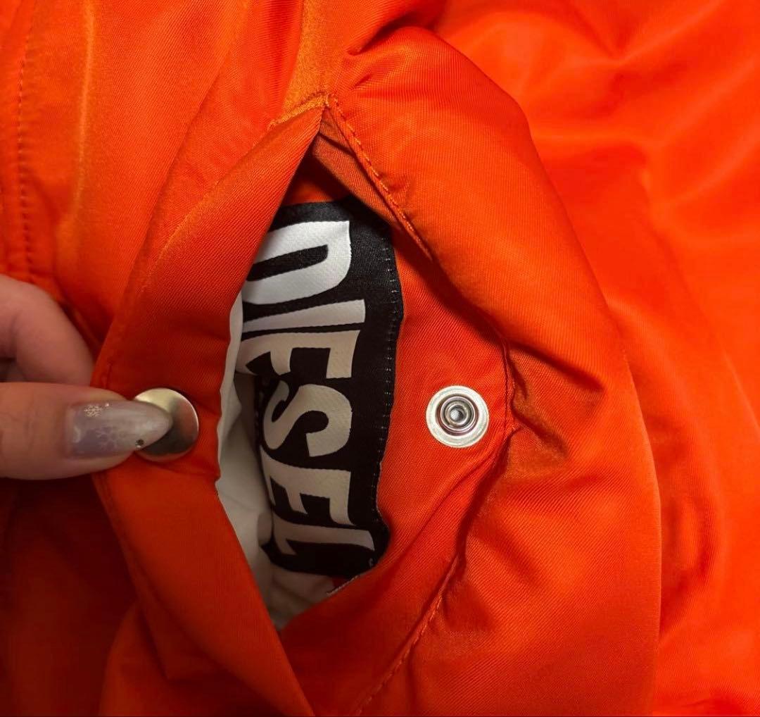 DIESEL/ディーゼル MA-1 リバーシブル フライトジャケット