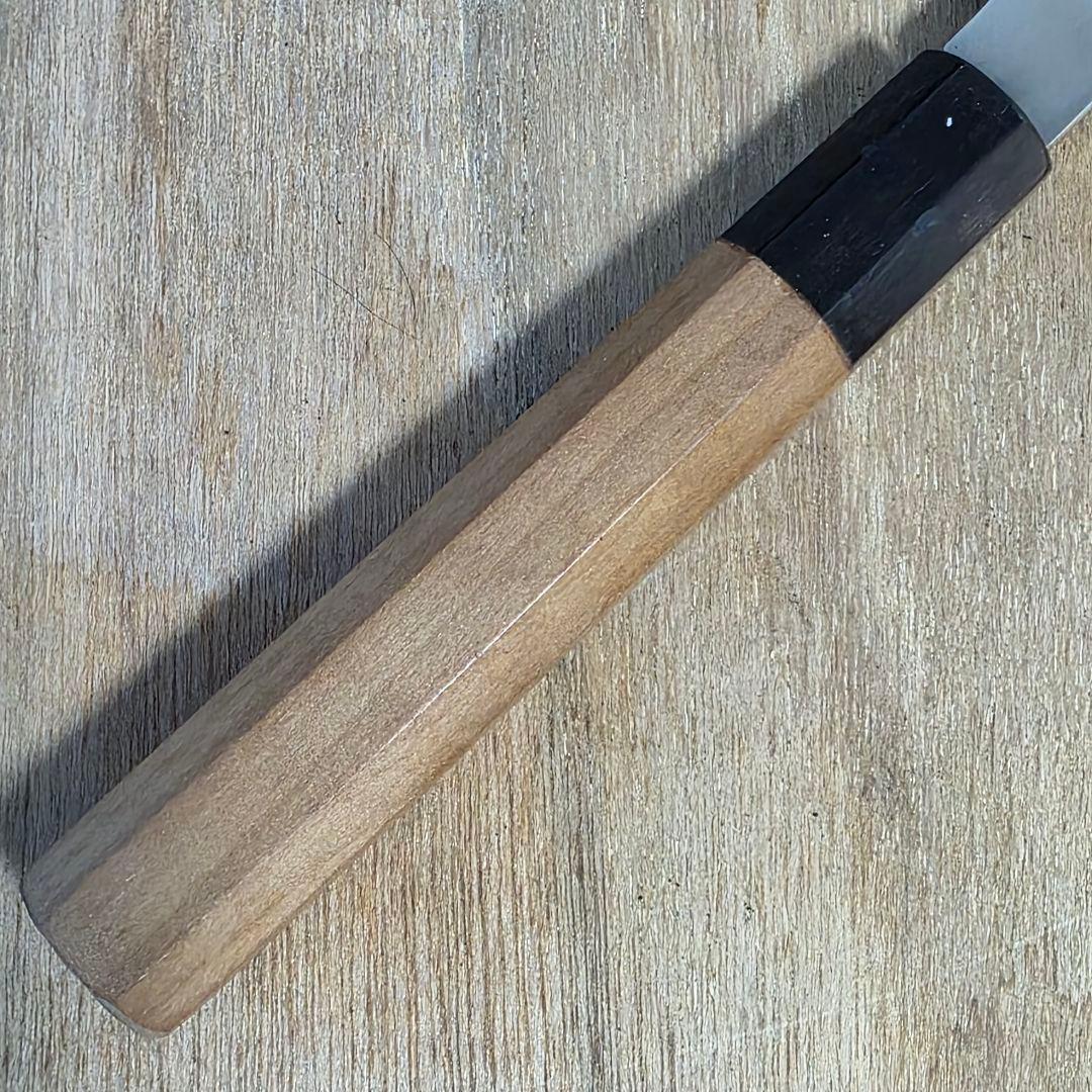 堺菊守 本焼 柳刃包丁 モリブデン 木製ハンドル