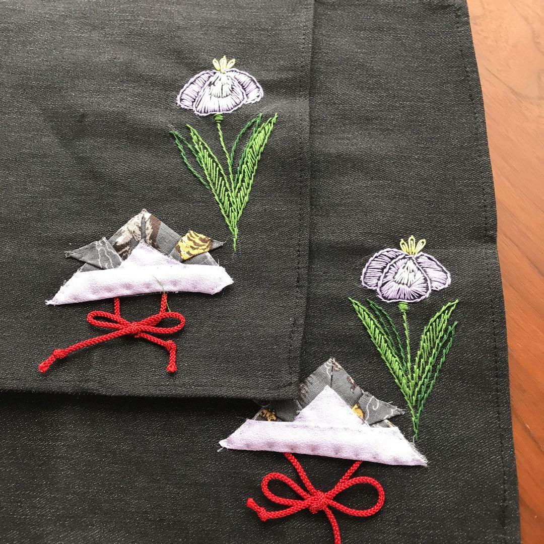 子供の日・兜のランチョンマット・２枚組