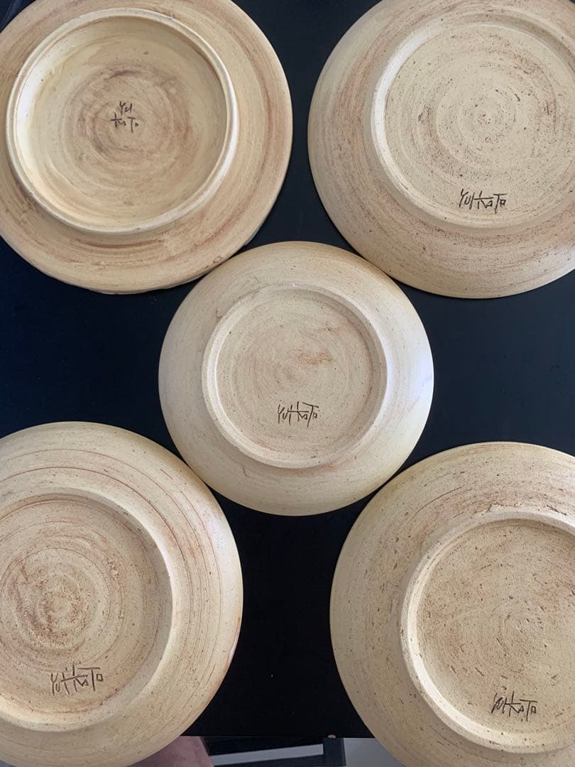 唯加藤皿 5枚セット