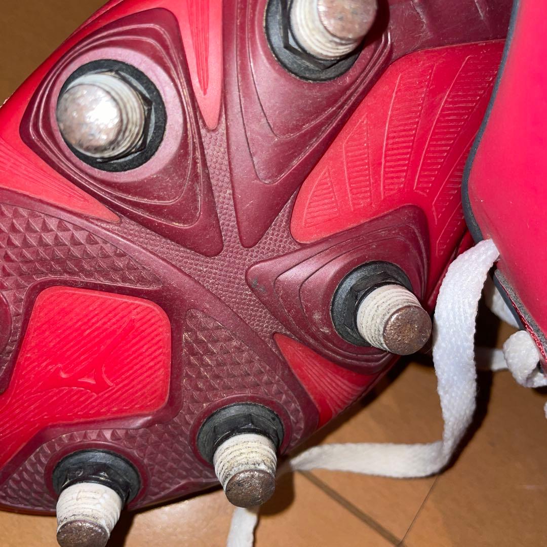 ミズノラグビースパイクワイタンギPS 27.5cm ワイド幅4E 撥水加工済み