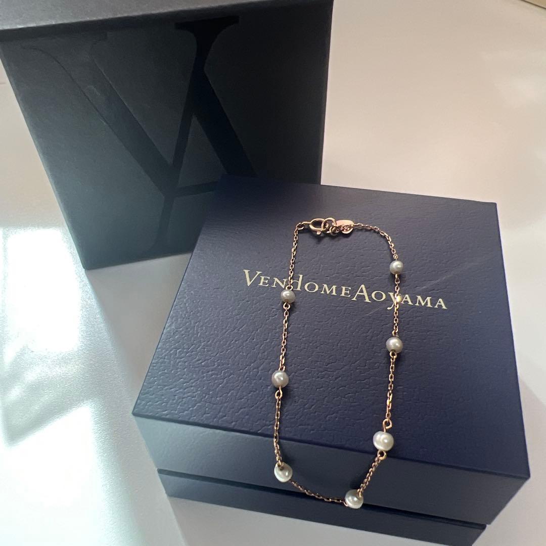VenAoyama パールチェーンブレスレット