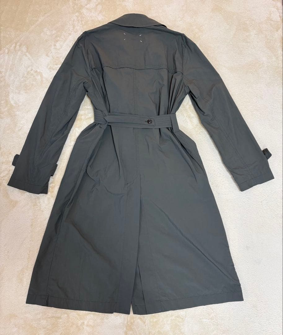 メゾンマルジェラ　リサイクルナイロントレンチコート　サイズ46