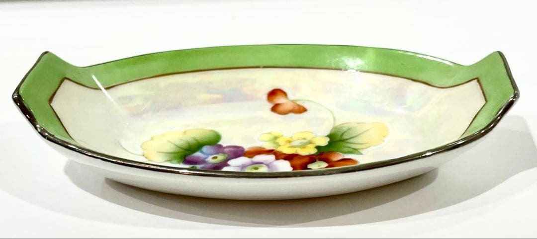 1912年〜1世紀以上前のオールドノリタケ‼️小さな小さなピン皿❣️天秤マーク