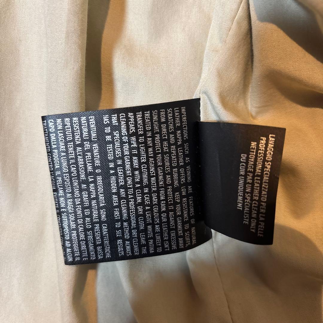 フェード加工古着GUCCI レザー ボロジャケット イタリア