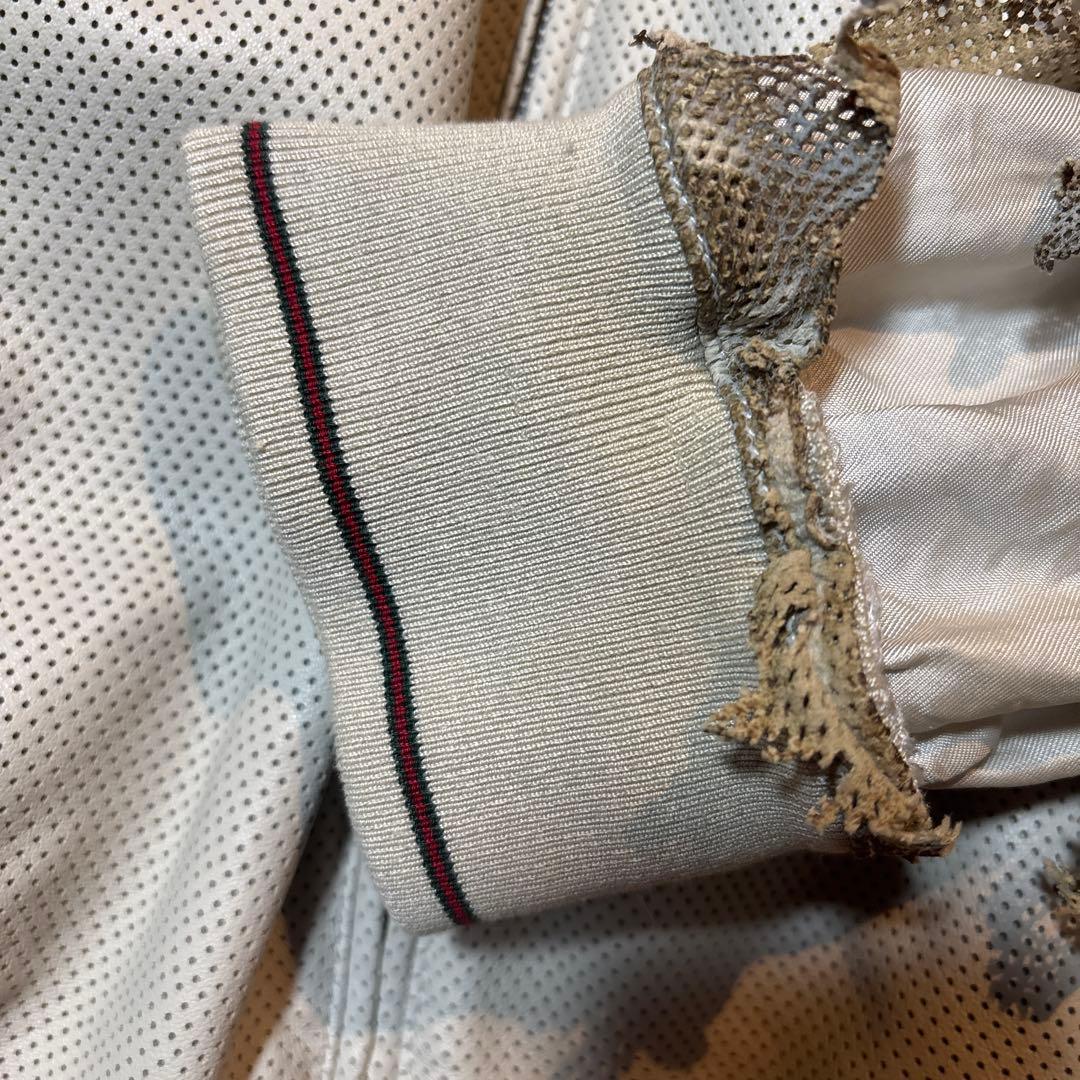 フェード加工古着GUCCI レザー ボロジャケット イタリア