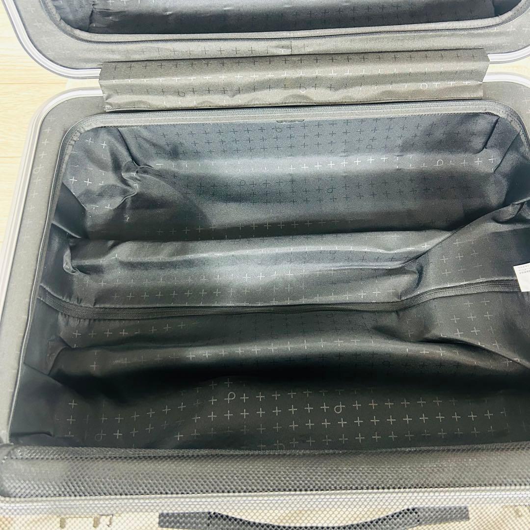 美品✨エース　プロテカ　スーツケース チェッカーフレーム 54L ガンメタリック