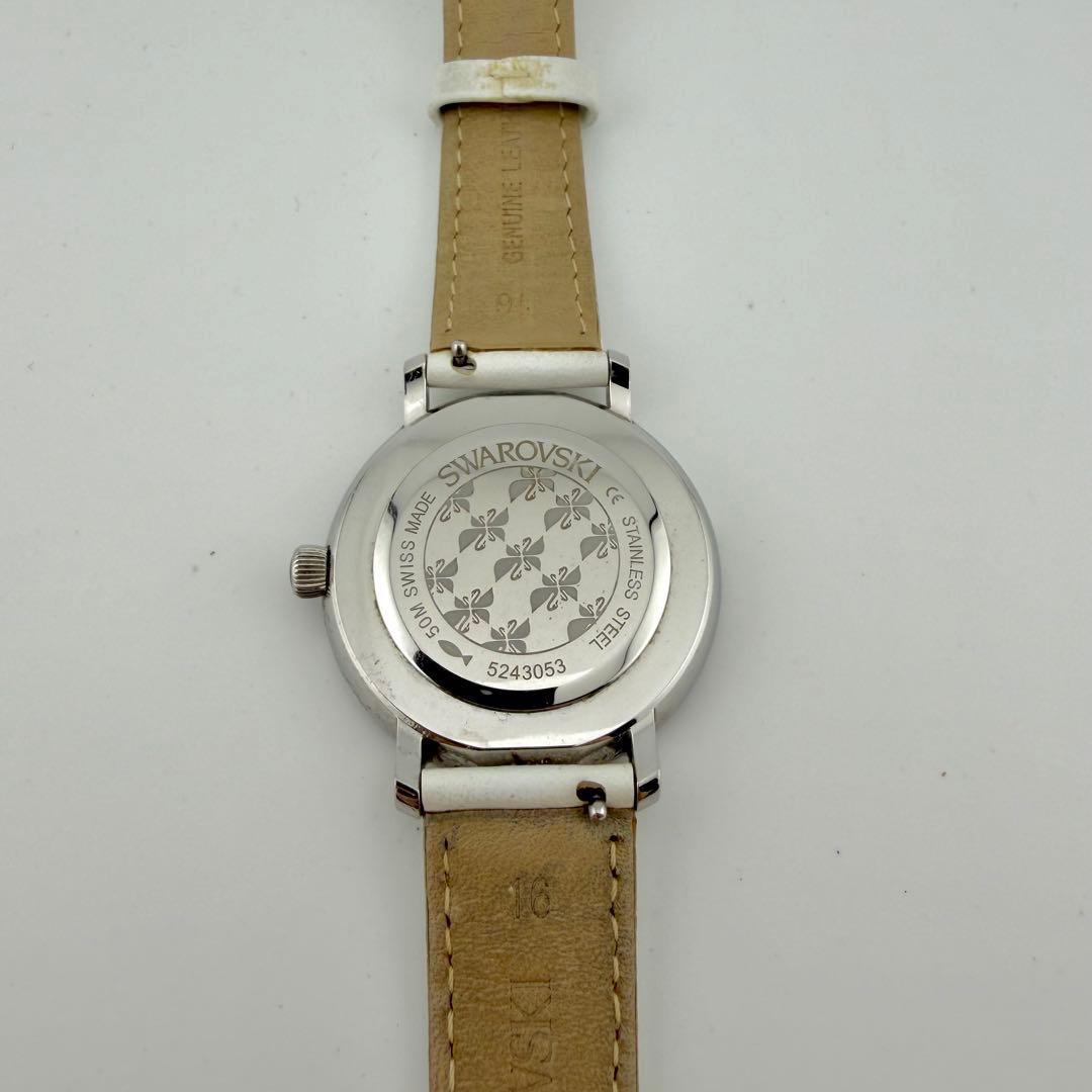 【希少/稼働】Swarovski スワロフスキー 腕時計 ストーン ベゼル