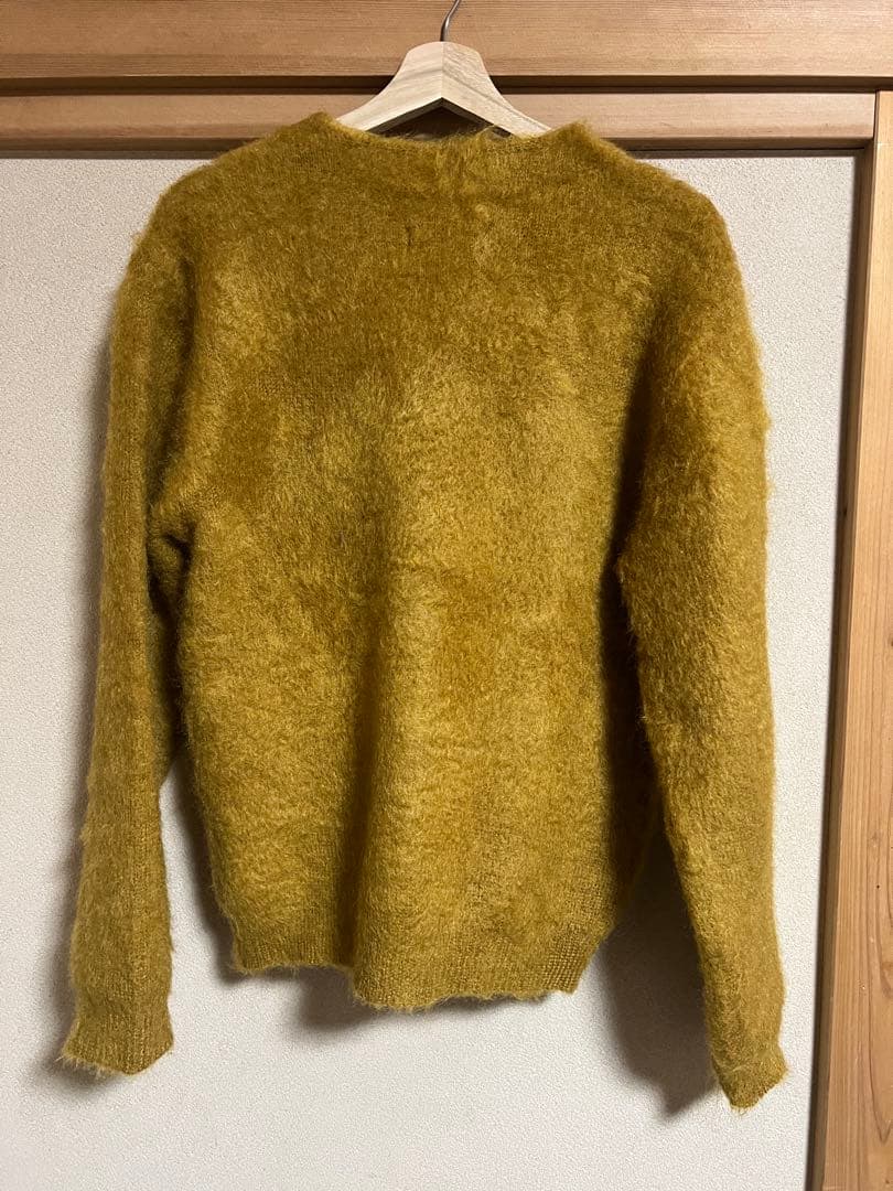 リアルマッコイズ　ジョーマッコイ　モヘアカーディガン　マスタード　40 L