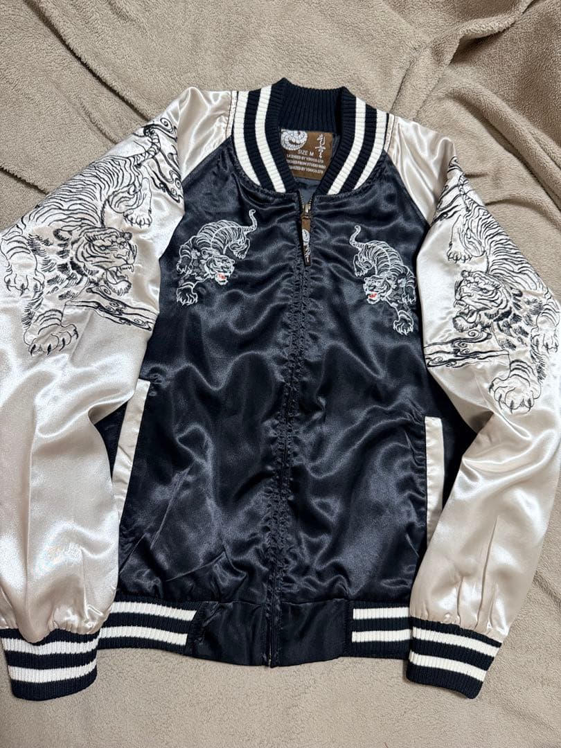 STUDIO HIRO seku 虎日本限定 スカジャン vintage サテン