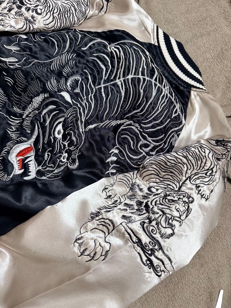 STUDIO HIRO seku 虎日本限定 スカジャン vintage サテン