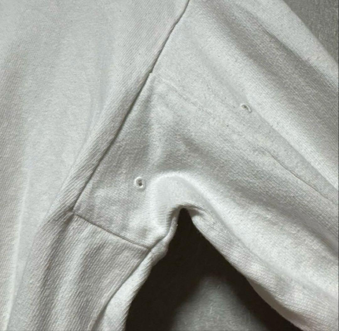 値下げ中❗️STONE  ストーンアイランドロンT ホワイト　正規品