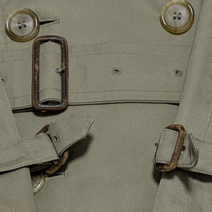 英国製　90s バーバリー トレンチコート ダブル ライナー付き ノバチェック